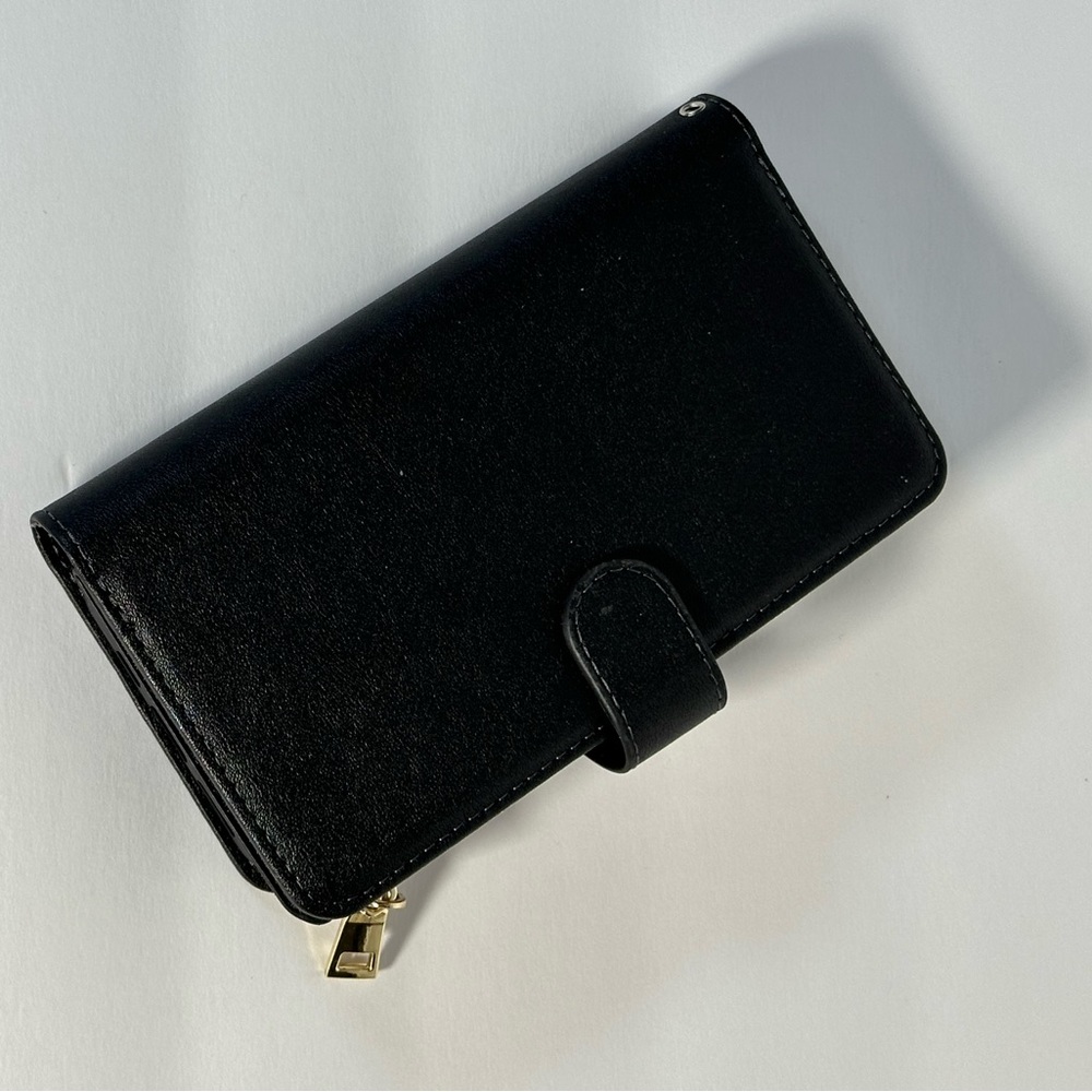 Black Cell Phone Case Wallet